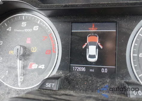 2012 Audi S4 3.0 Premium Plus z USA, uszkodzony, nr VIN WAUDGAFL4CA092360